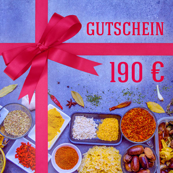 Gutschein 190 Euro