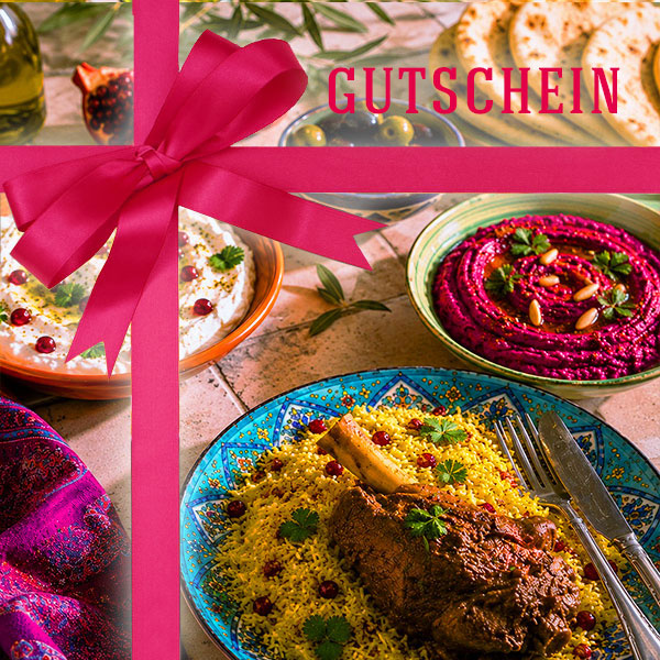 Gutschein – 1001 Aromen des Orients 🕌 – Eine levantinische Festtafel